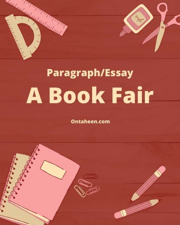 A Book Fair Paragraph for Class 5, 6, 7, and 8