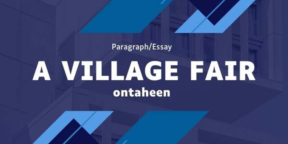 A Village Fair Composition For Class 5-10 Students (2026)