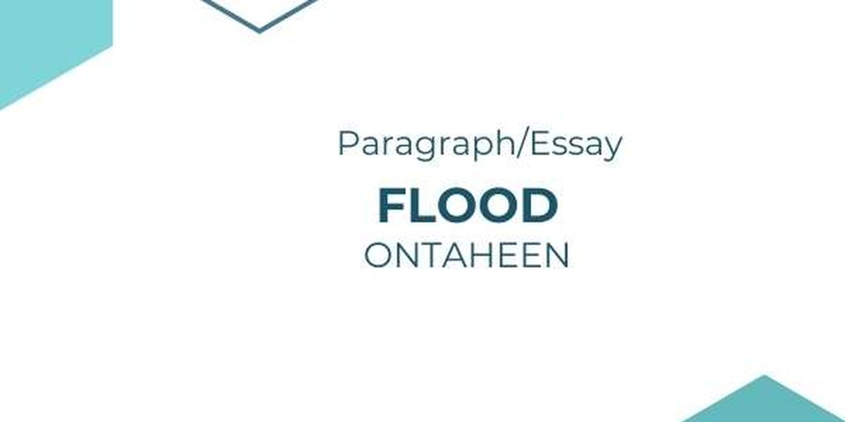Essay On Flood: Best for all class students