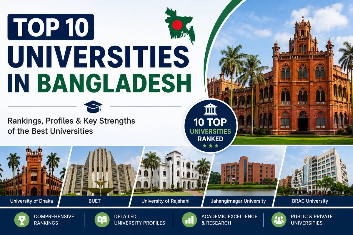 Top 10 Universities in Bangladesh 2026: Complete Ranking Guide