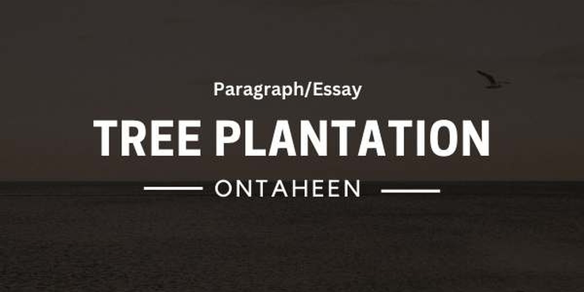 Tree Plantation Composition  Paragraph for  Class 5,6,7,8,9