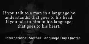 International Mother Language Day Quote