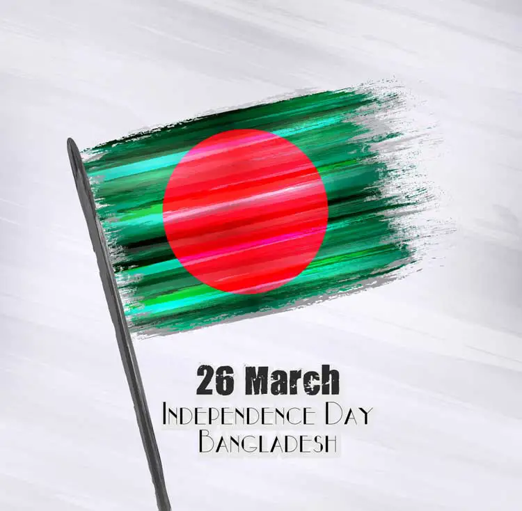 Drawing of independence day of bangladesh